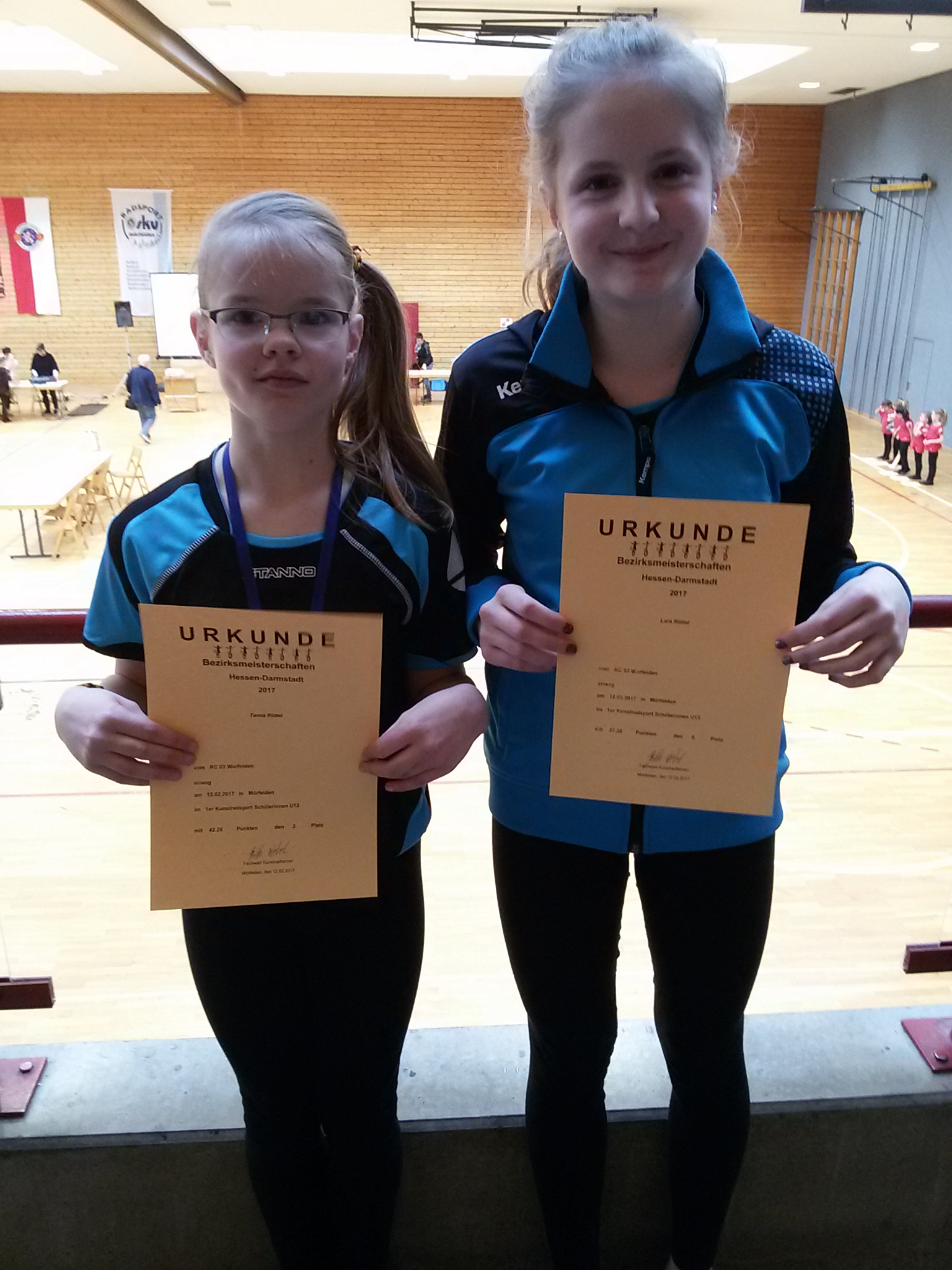 2017 BM - Tamia Röttel 2. Platz & Lara Röttel 5. Platz