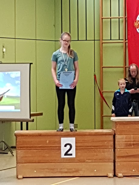 2018 Vizebezirksmeisterin - Tamia Röttel